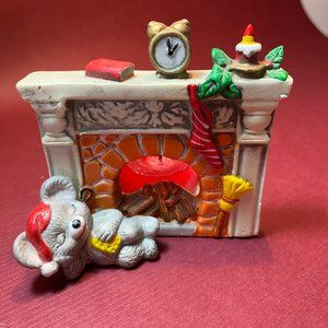 House of Lloyd Christmas Vintage Night Before Christmas Candleholder